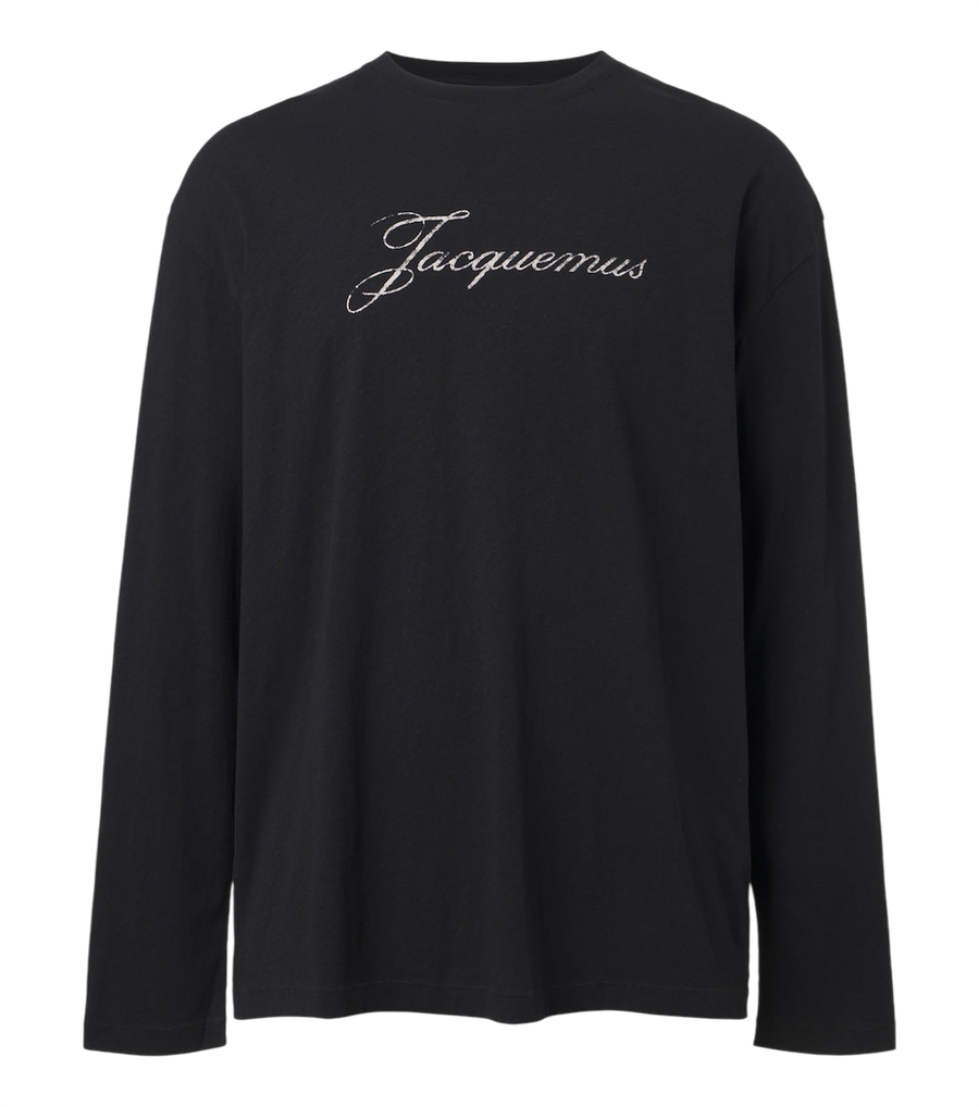 Jacquemus Logo cotton and hemp jersey T-shirt