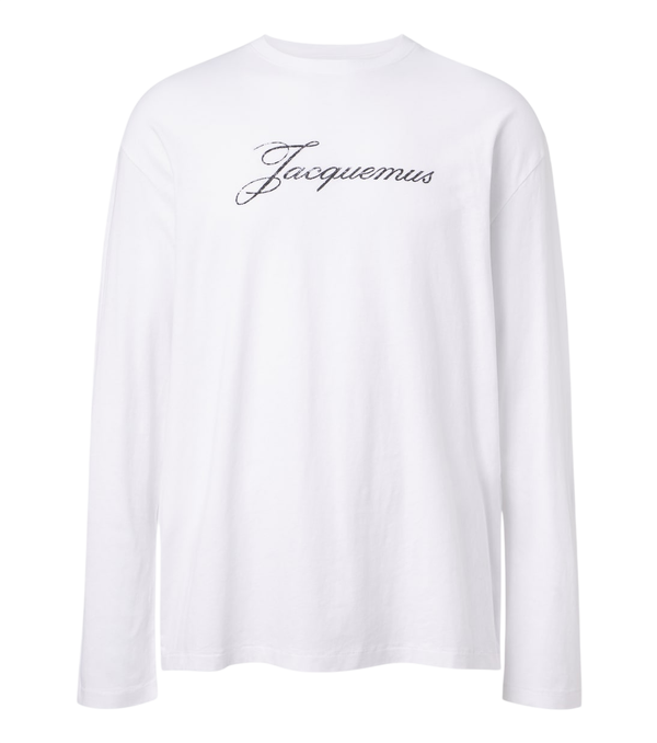 Jacquemus Logo cotton and hemp jersey T-shirt