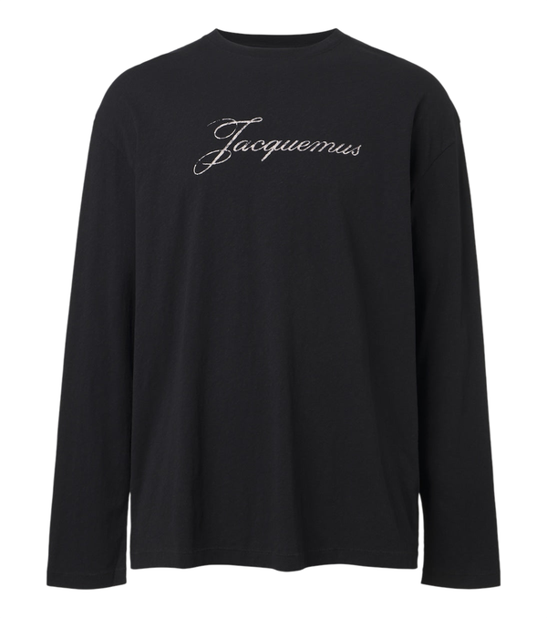 Jacquemus Logo cotton and hemp jersey T-shirt