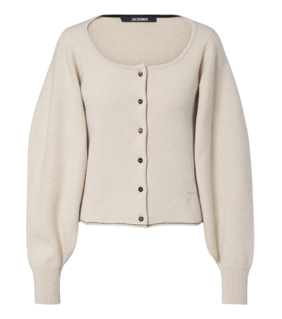 Jacquemus Tempo wool and cashmere cardigan