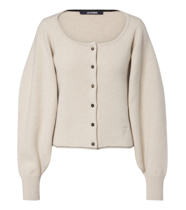 Jacquemus Tempo wool and cashmere cardigan