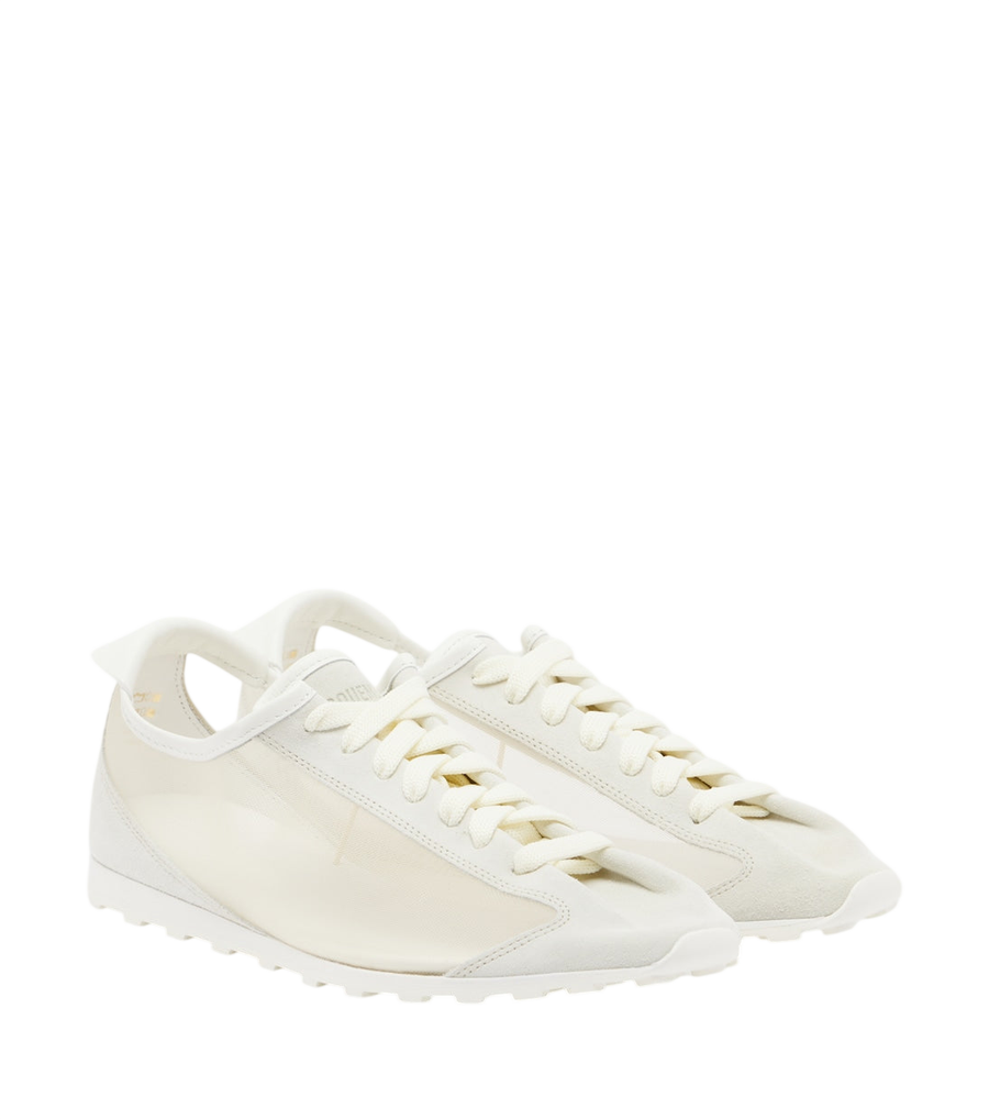 Jacquemus Tennis suede-trimmed sneakers