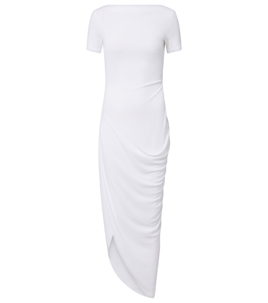 Vestido midi de punto con aberturas The Sole de Jacquemus