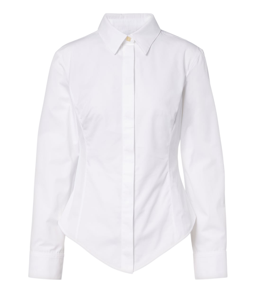 Jacquemus Triangle cotton poplin shirt