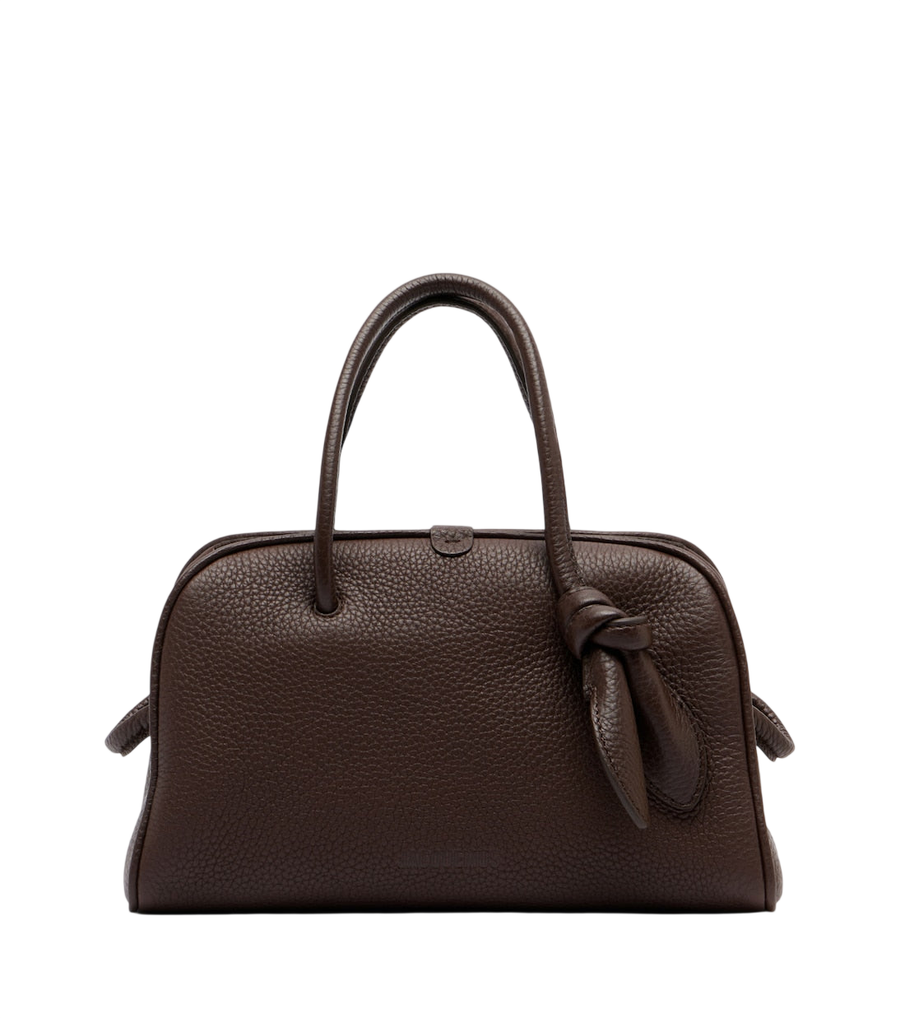 Jacquemus Turismo Small leather bowling bag