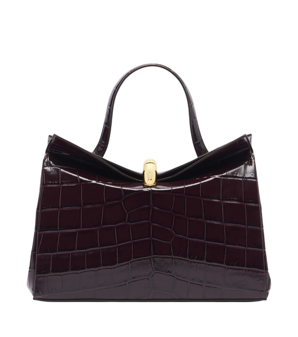 Jacquemus Valérie Borsa media in pelle con manico superiore
