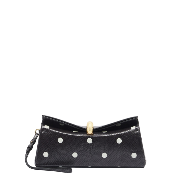 Cartera de mano Jacquemus Valérie de piel con lunares