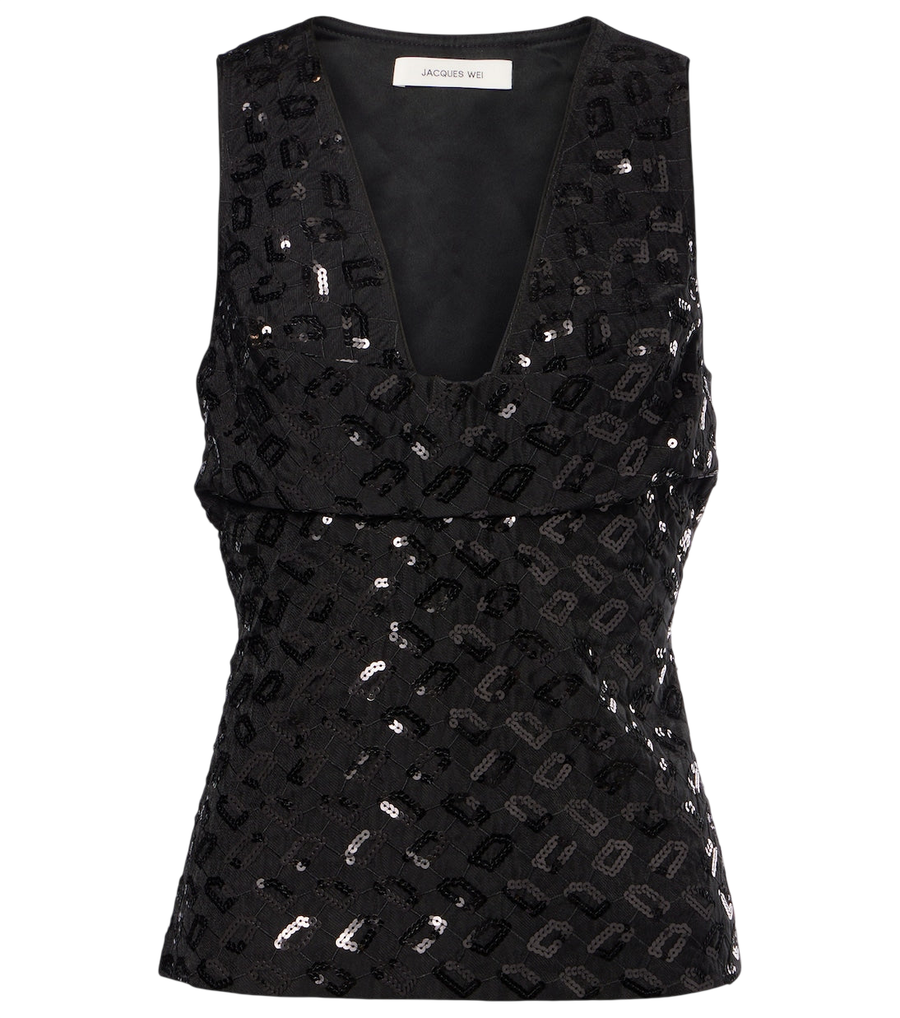 Jacques Wei Open-knit top