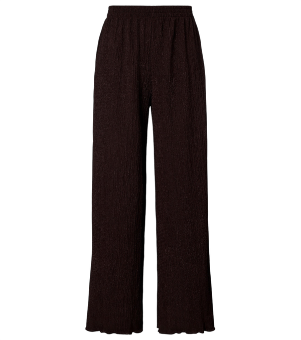 Jade Swim Pantaloni a gamba larga in seersucker Mika