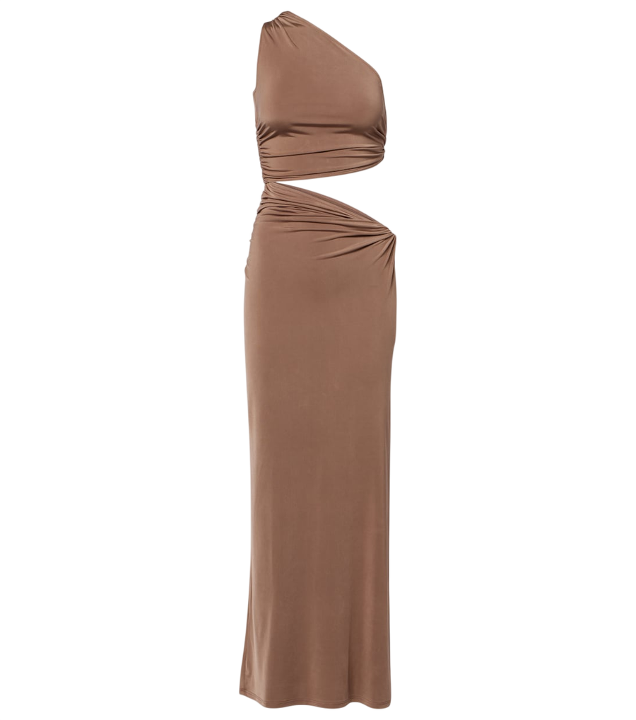 Robe longue ajourée asymétrique Yana de Jade Swim