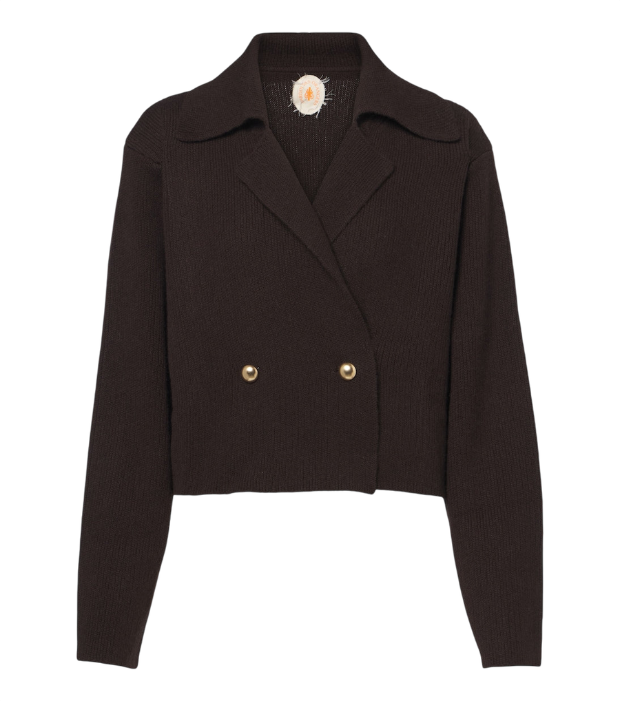 Jardin des Orangers Cropped wool and cashmere jacket