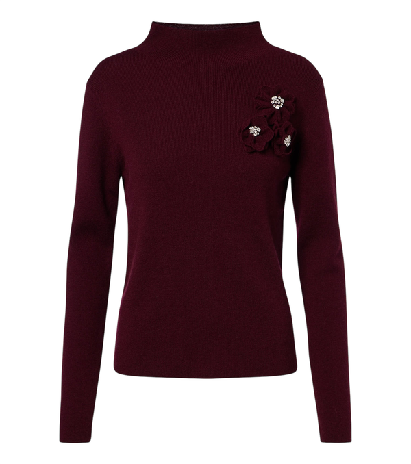 Jardin des Orangers Embellished wool and cashmere sweater