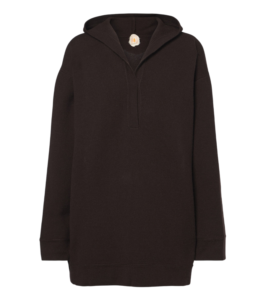 Jardin des Orangers Hooded wool and cashmere sweater