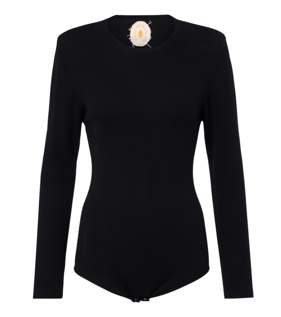 Body en maille de laine et cachemire Jardin des Orangers