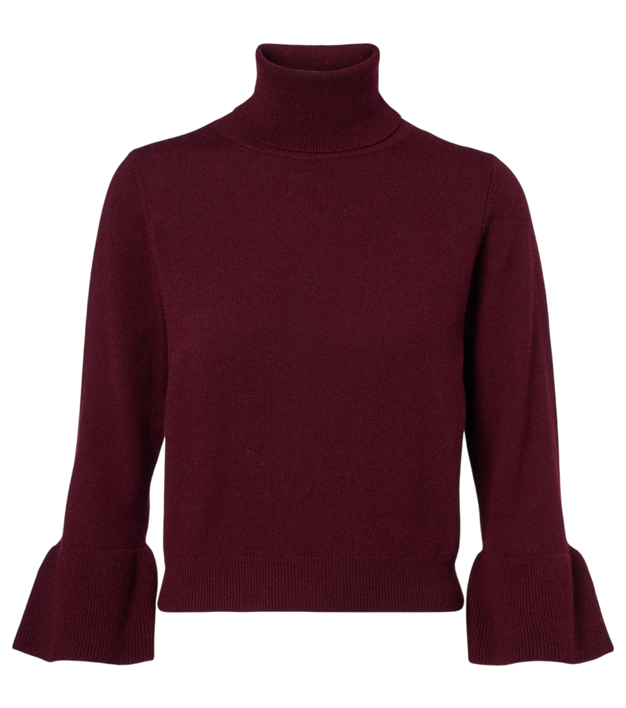 Jardin des Orangers Turtleneck wool and cashmere sweater