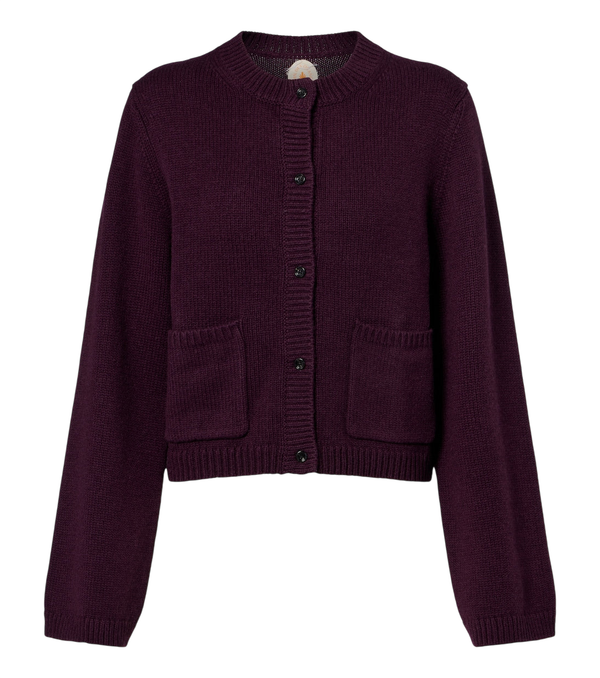 Jardin des Orangers Virgin wool and cashmere cardigan