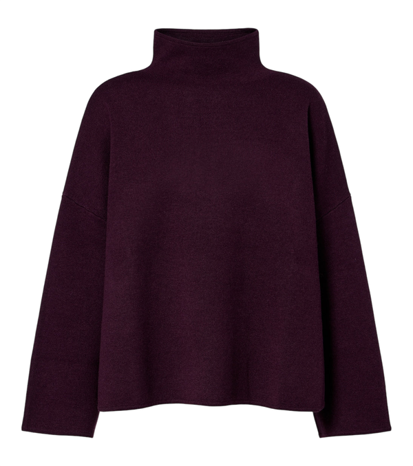 Jardin des Orangers Virgin wool and cashmere high neck sweater