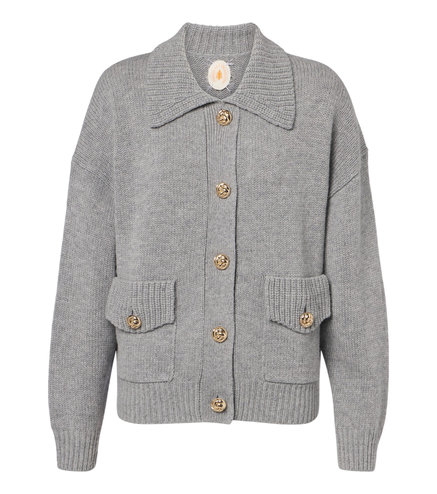 Jardin des Orangers Wool and cashmere cardigan