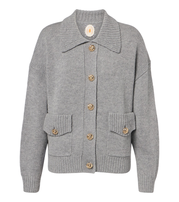 Jardin des Orangers Wool and cashmere cardigan