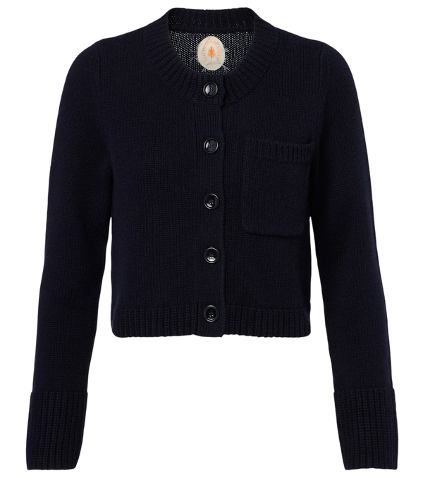 Jardin des Orangers Wool and cashmere cardigan