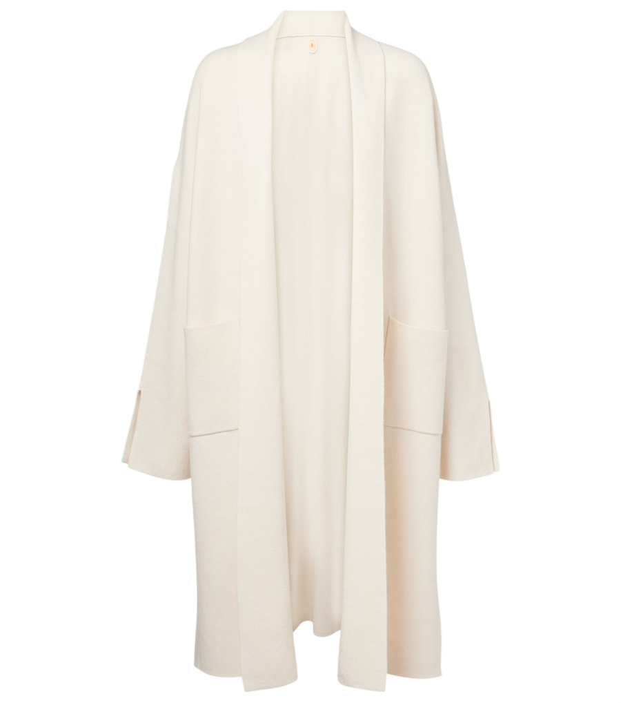 Jardin des Orangers Wool and cashmere cardigan