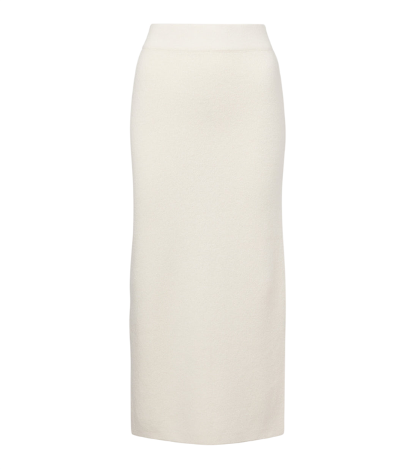Jardin des Orangers Wool and cashmere midi skirt