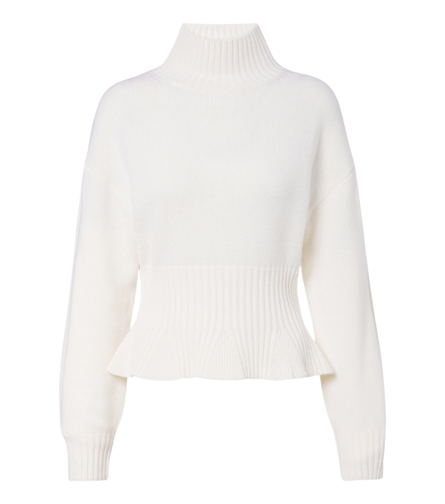 Jardin des Orangers Wool and cashmere mockneck sweater
