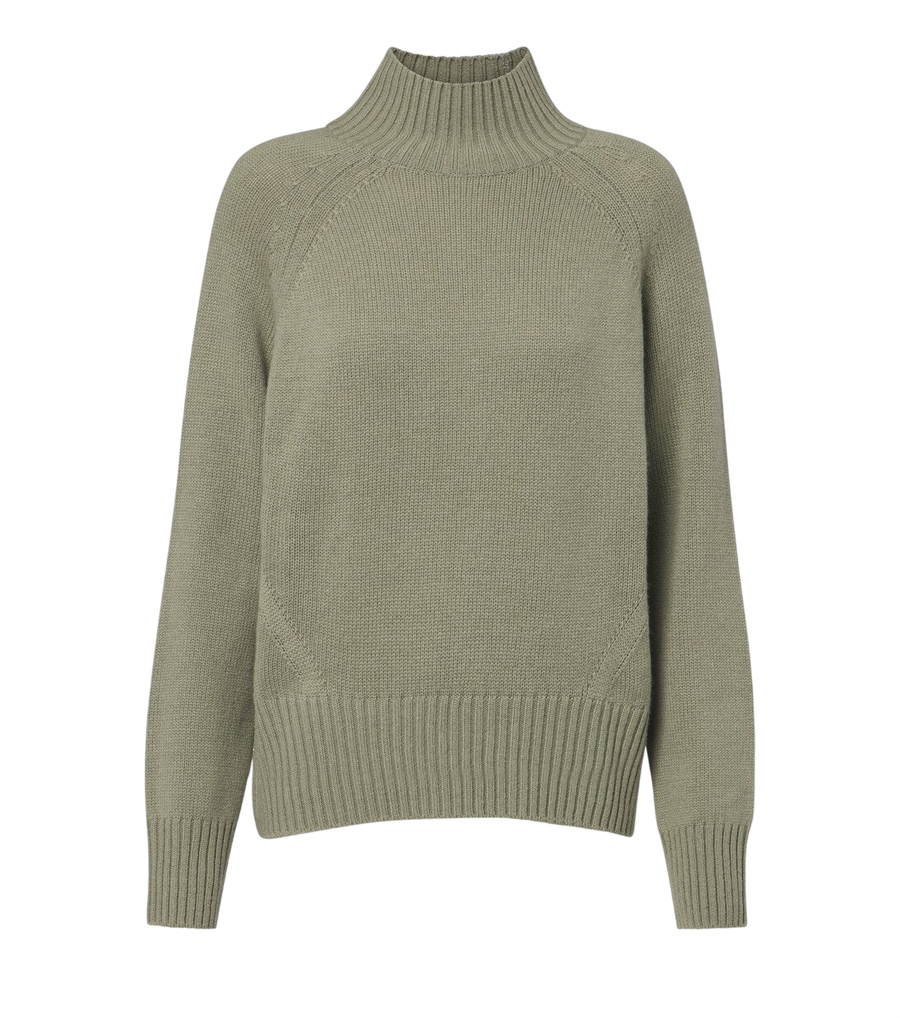 Jardin des Orangers Wool and cashmere turtleneck sweater