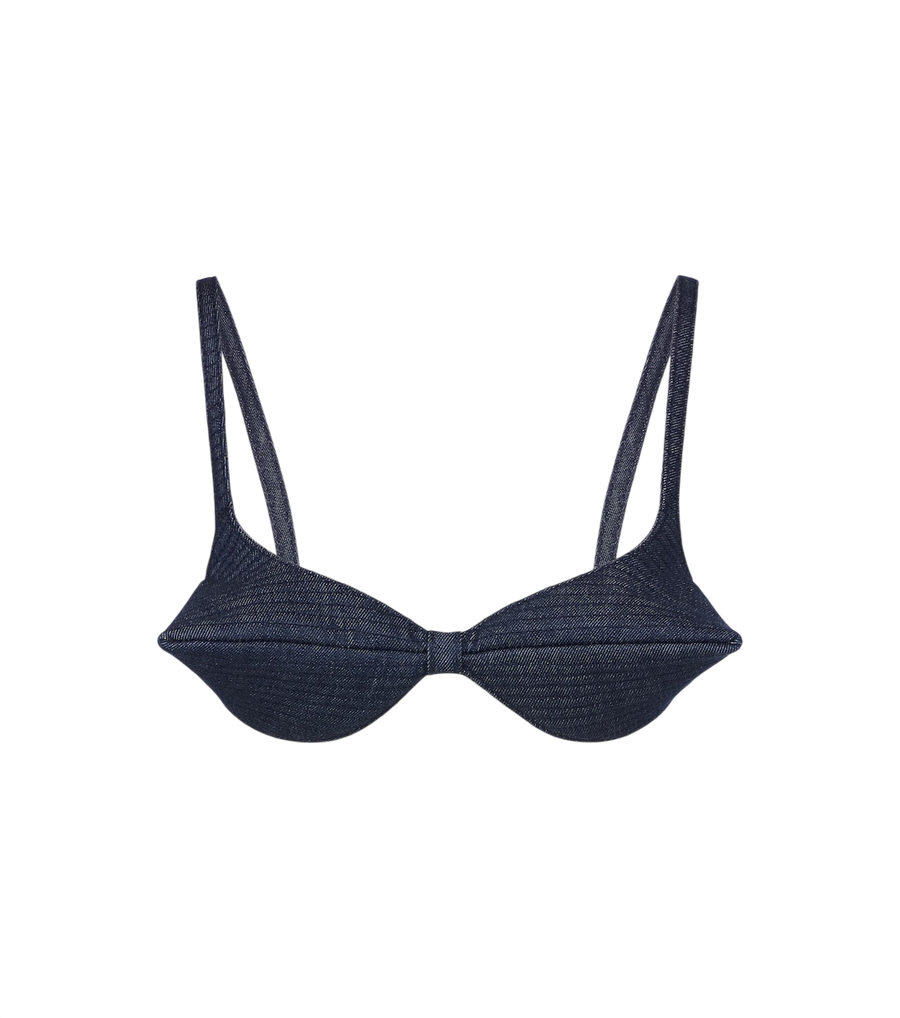 Jean Paul Gaultier Denim bra