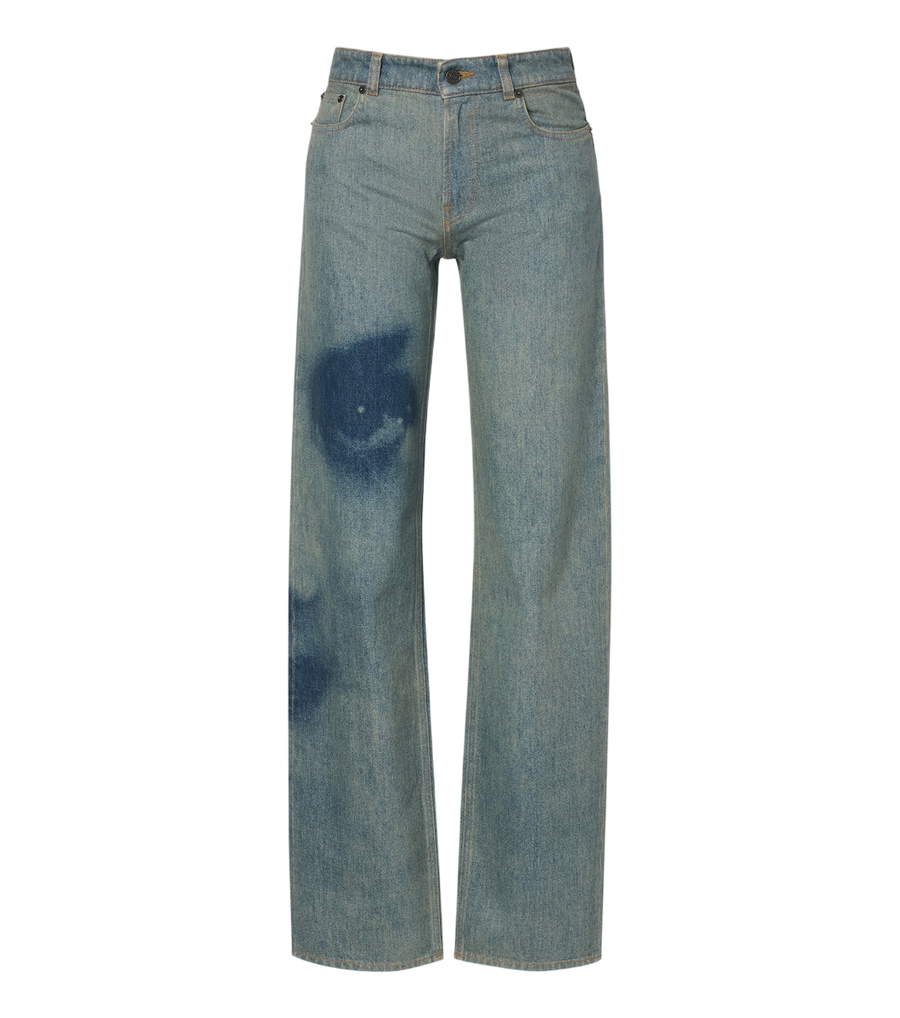 Jean Paul Gaultier Jeans dritti stampati