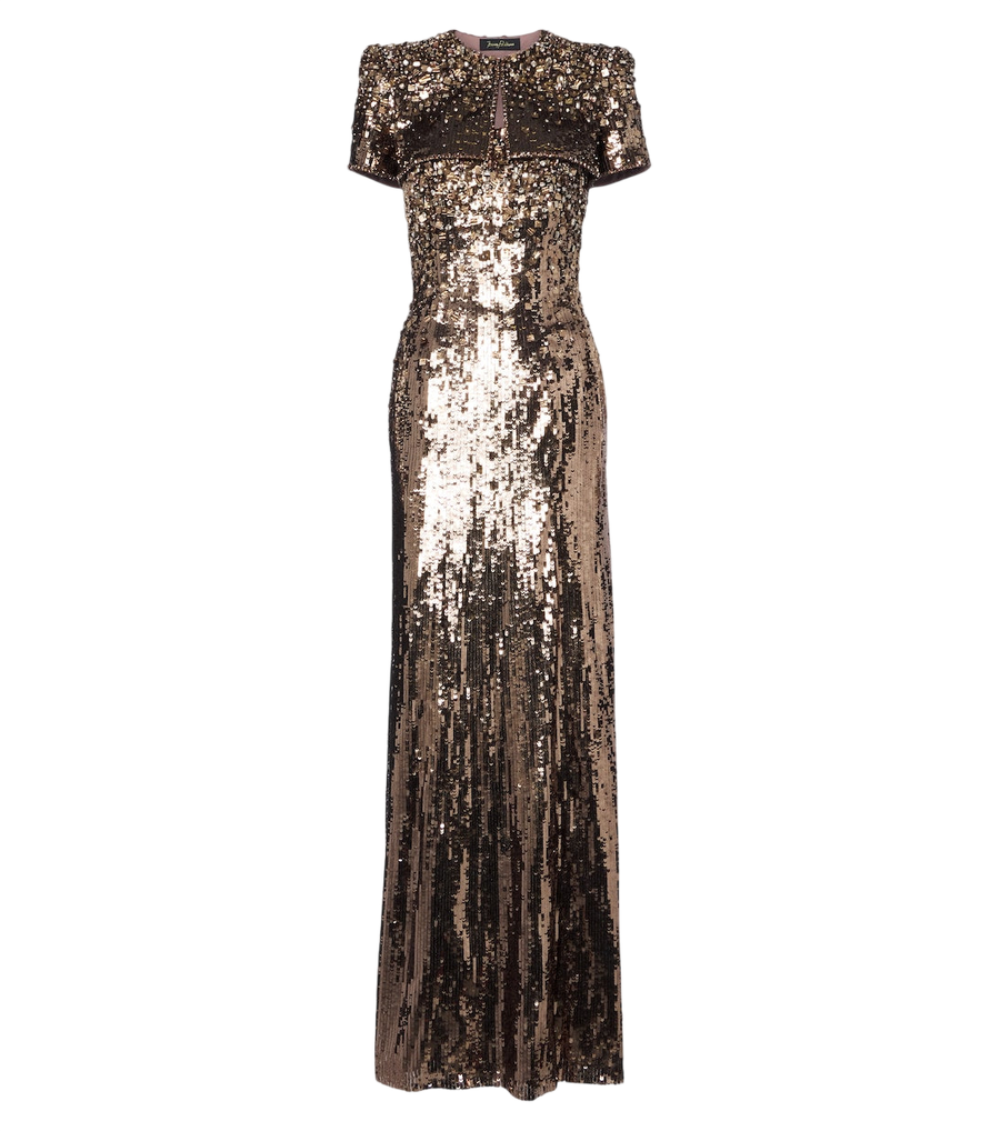 Jenny Packham Chiana and Rey bustier gown and jacket set