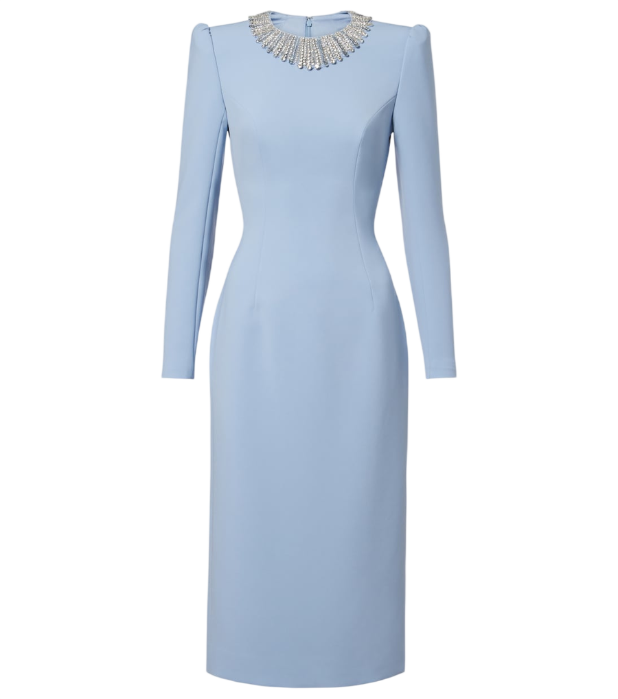 Jenny Packham Cora embellished midi dress