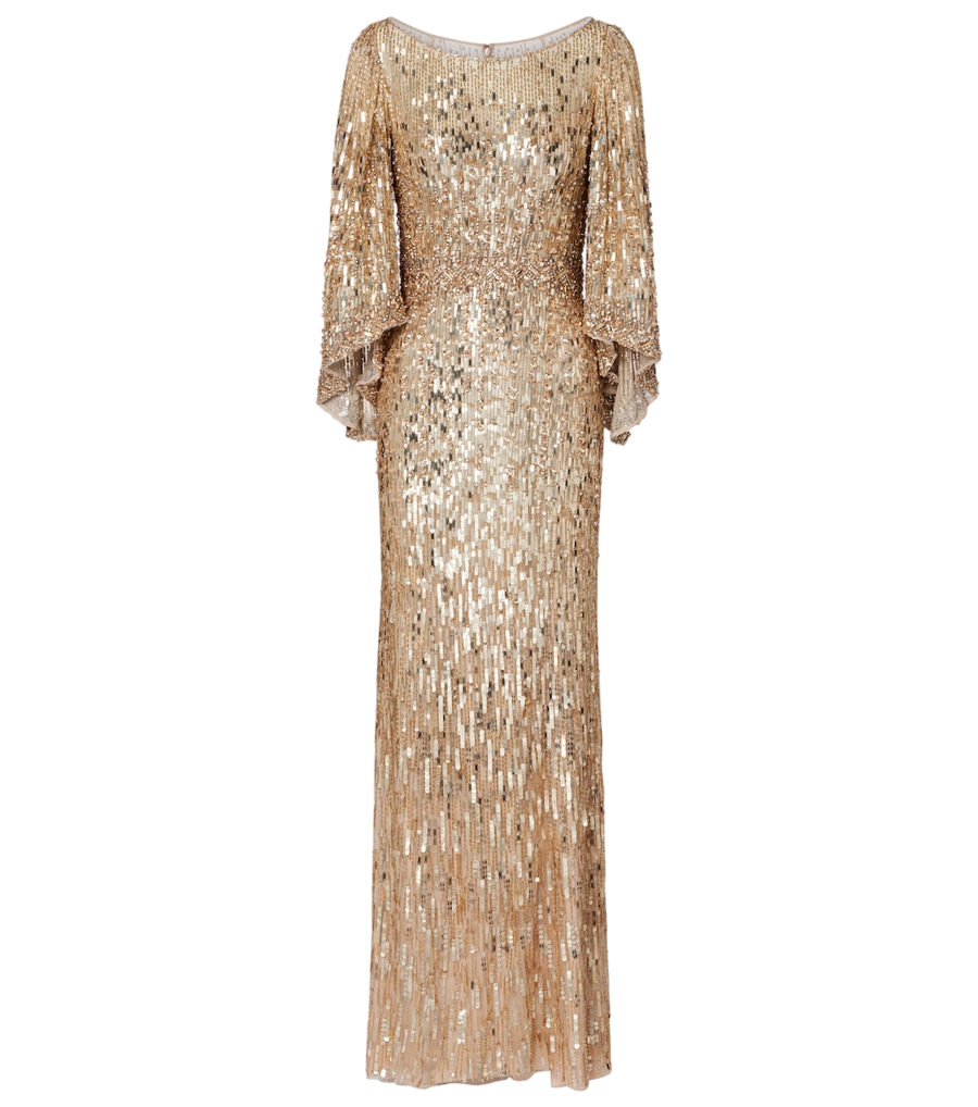 Jenny Packham Ines sequined gown