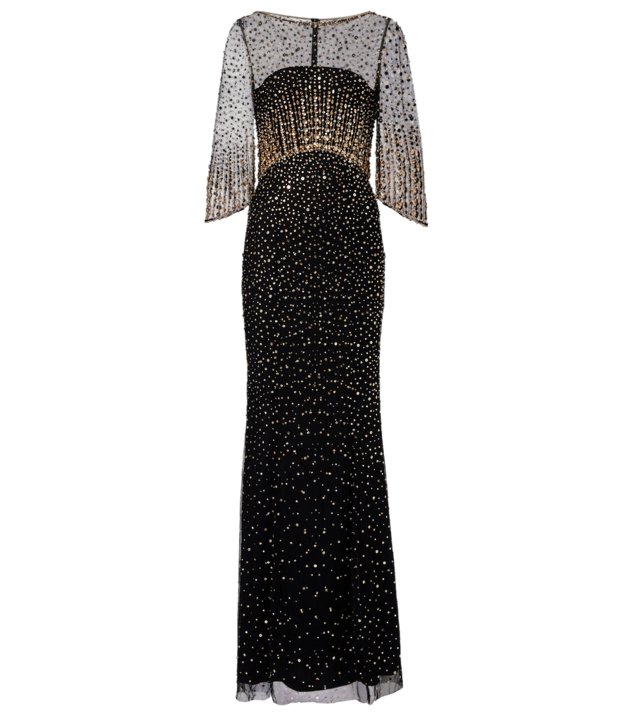 Jenny Packham Kiya embellished gown