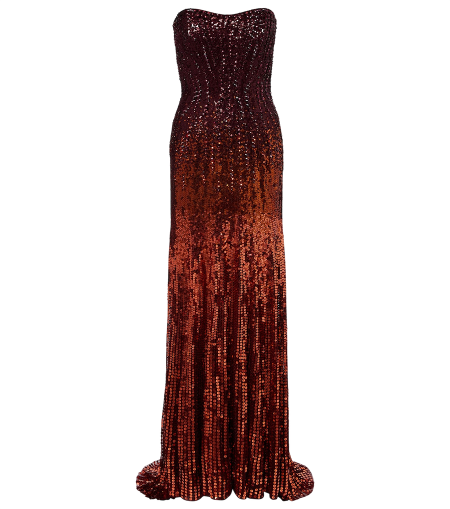 Jenny Packham Lior embellished corset gown