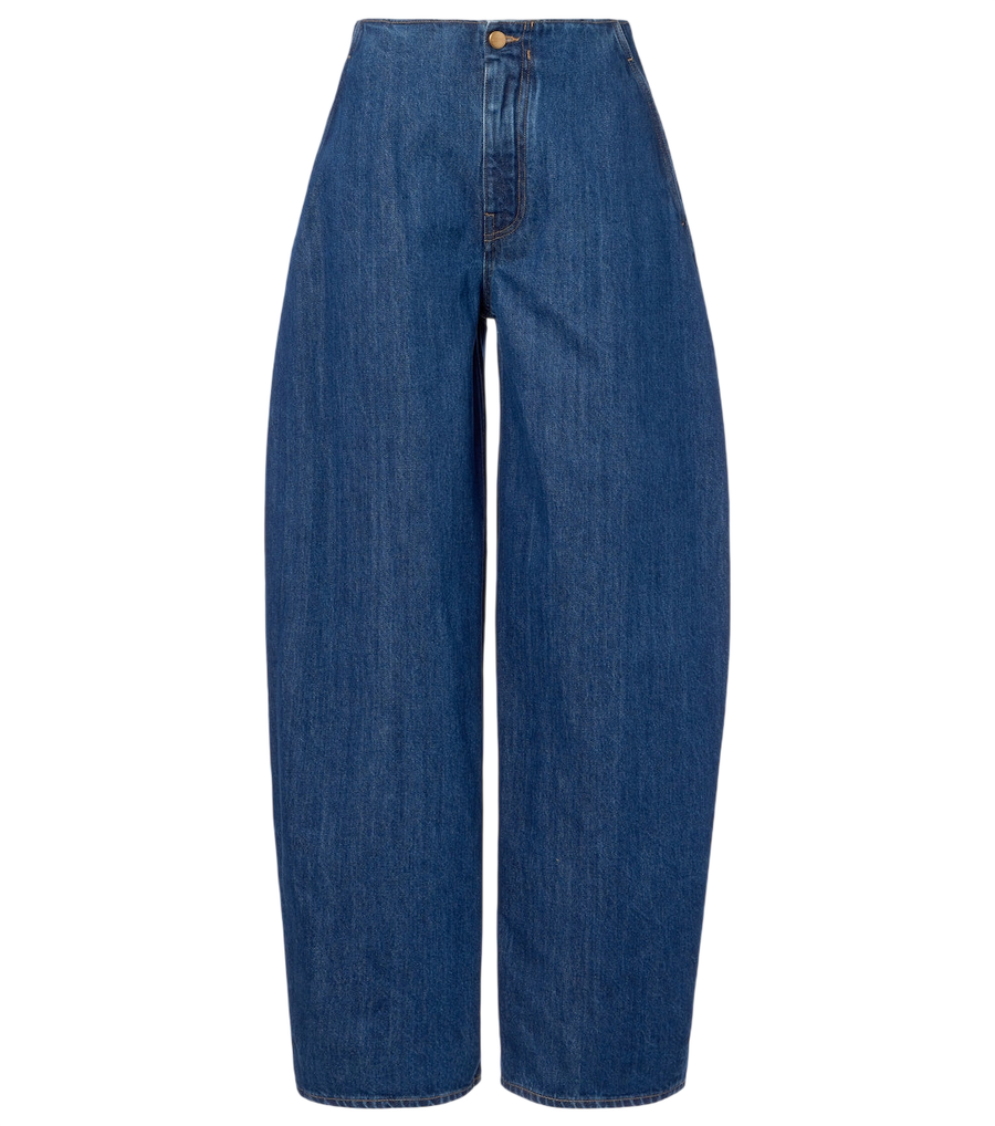Jeans de pierna estilo barril de Jil Sander