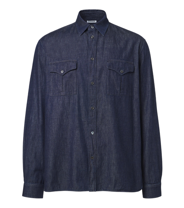 Jil Sander Cotton chambray shirt