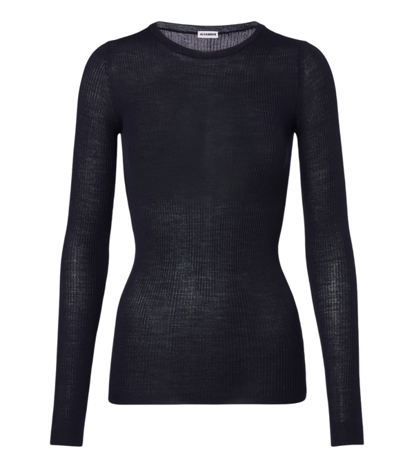 Jil Sander Ribbed-knit wool sweater