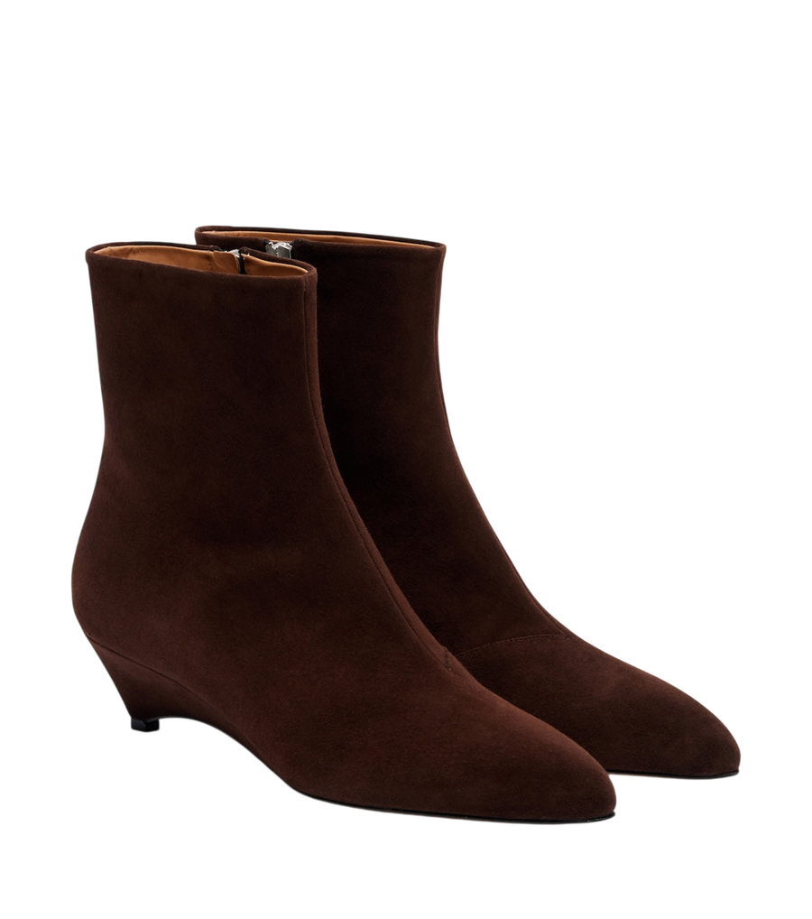 Jil Sander Suede ankle boots