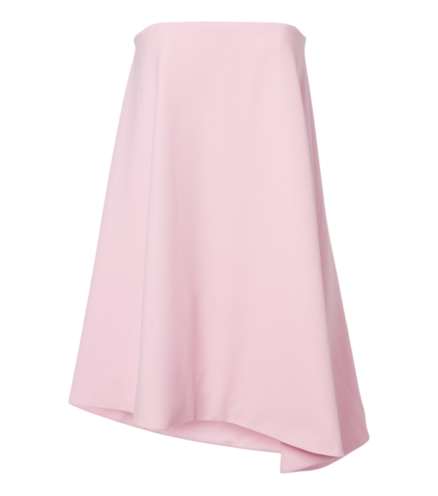 Mini-robe bustier en laine vierge Jil Sander