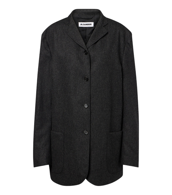 Jil Sander Wool flannel jacket