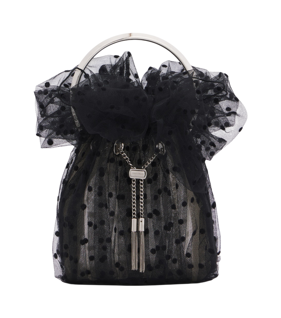 Sac seau Bon Bon en point d’esprit Jimmy Choo