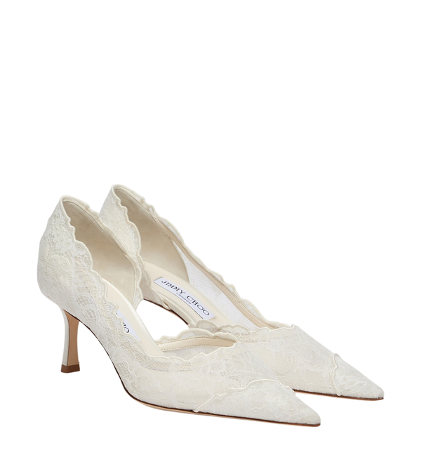 Jimmy Choo Décolleté in pizzo da sposa Faiz