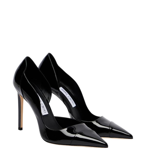 Escarpins Brigitte 100 en cuir verni Jimmy Choo