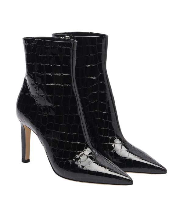 Jimmy Choo Frankie croc-effect leather ankle boots