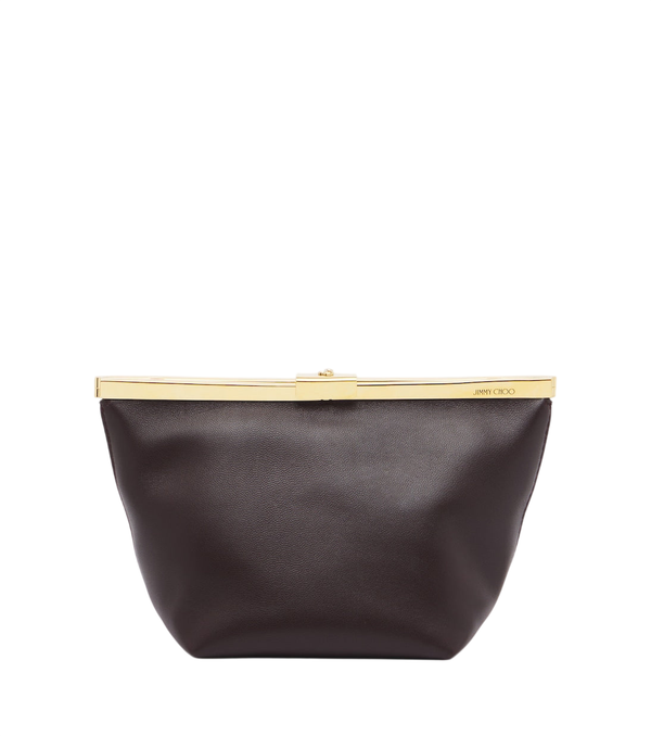 Pochette in pelle Ganache Jimmy Choo