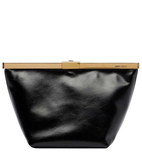 Jimmy Choo Ganache Small leather clutch