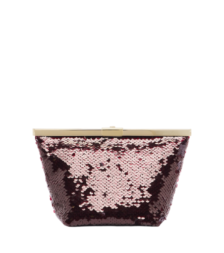 Jimmy Choo Ganache Small sequined clutch