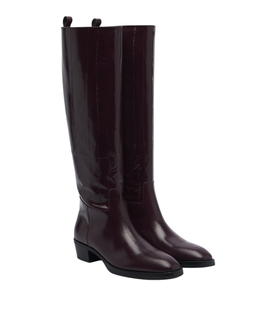 Jimmy Choo Mave leather knee-high boots
