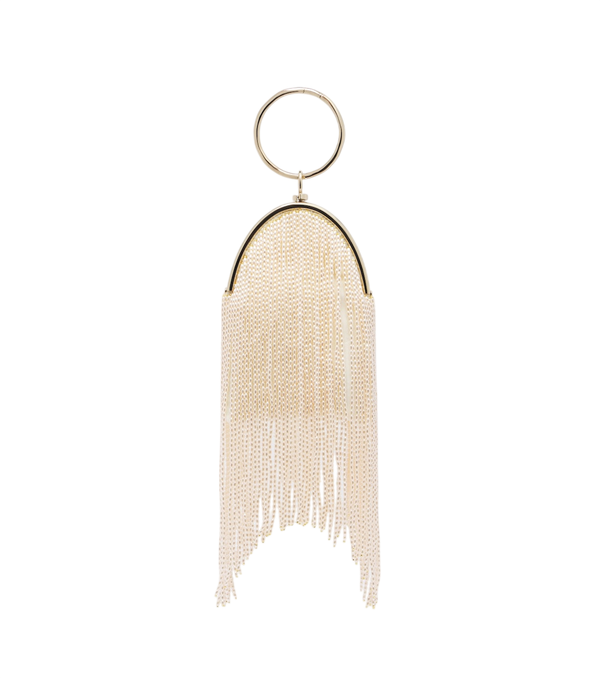 Borsa a mano con decorazioni a gocce di pioggia Jimmy Choo